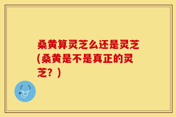 桑黄算灵芝么还是灵芝(桑黄是不是真正的灵芝？)