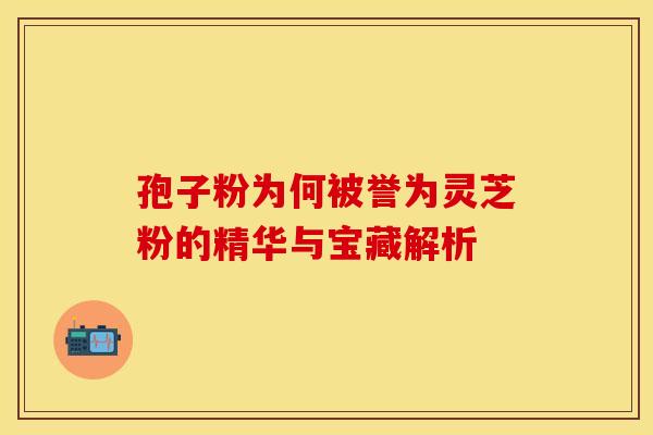 孢子粉为何被誉为灵芝粉的精华与宝藏解析